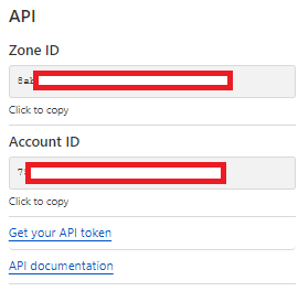 Account ID and API Key