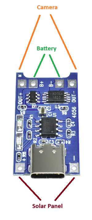 TP4056 wiring diagram