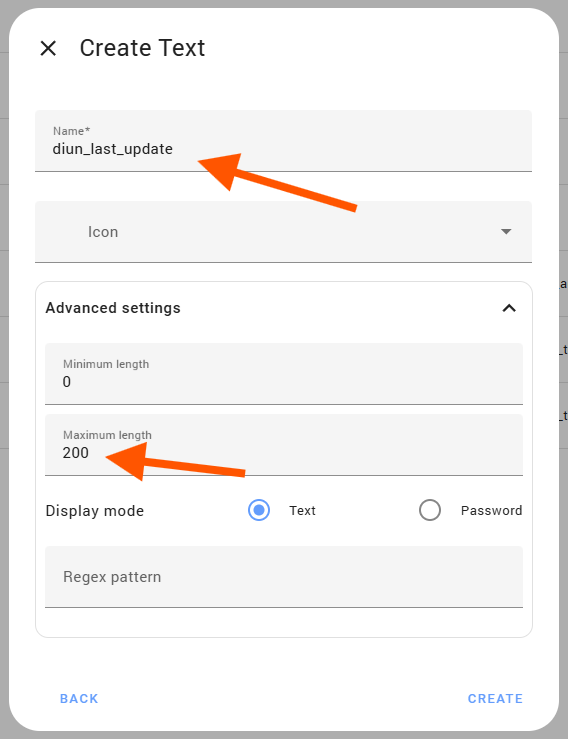 Home assistant text helper name and text length